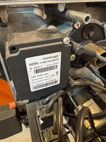 Bruleur mazout Weishaupt, Enlèvement, Utilisé, Chaudière CC ou Chaudière combinée