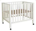 Baby Park Mila Wit met wielen, Ophalen, Zo goed als nieuw, Rechthoekig, Wieltjes
