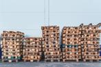 Wegwerppalletten, Doe-het-zelf en Bouw, Hout en Planken, Ophalen, Gebruikt, 25 tot 50 mm, Pallet