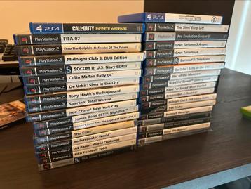 Mooi lot PS2 games! beschikbaar voor biedingen