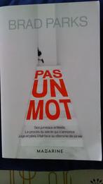 „Geen woord” Brad Parks (2017), Gelezen, Brad Parks, Ophalen of Verzenden, Amerika