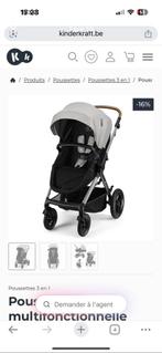 Kinderkraft moov 2 luchtwagen, Zo goed als nieuw, Met autostoeltje, Ophalen, Kinderwagen
