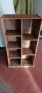 Rieten kastje, Huis en Inrichting, Woonaccessoires | Cd- en Dvd-rekken, Ophalen of Verzenden, Zo goed als nieuw