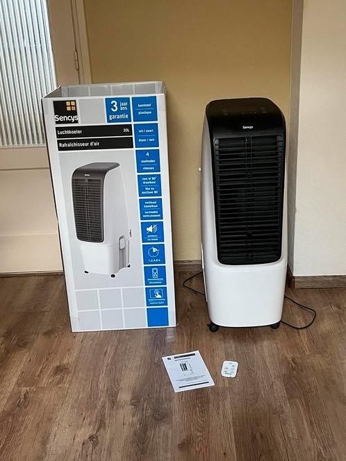 Sencys luchtkoeler op water, compleet en nauwelijks gebruikt, Elektronische apparatuur, Airco's, Zo goed als nieuw, 3 snelheden of meer