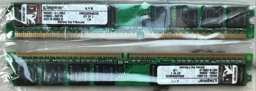 Kingston 2GB DDR2-533 CL4 240-Pin DIMM Kit, Informatique & Logiciels, Mémoire RAM, Utilisé, Desktop, 2 GB, DDR2, Enlèvement ou Envoi