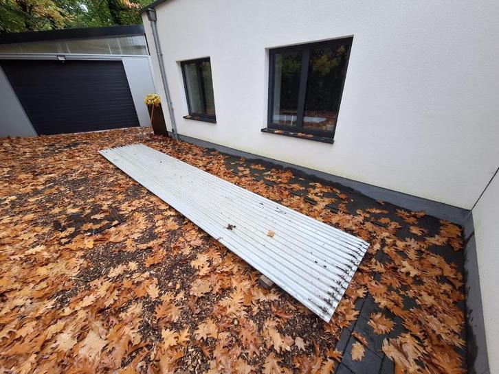 Golfplaten gevelbekleding, Doe-het-zelf en Bouw, Platen en Panelen, Zo goed als nieuw, Ophalen of Verzenden