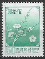 Taiwan 1985 - Yvert 1239 - Flora - Natonale pruimenboom  (ZG, Postzegels en Munten, Postzegels | Azië, Verzenden, Postfris