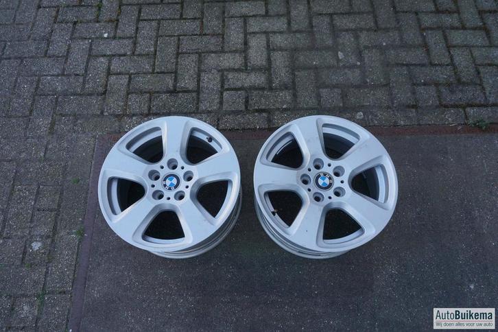 Originele BMW 5 Serie E60 17 inch Lichtmetalen Velg, Auto-onderdelen, Banden en Velgen, Velg(en), 17 inch, Personenwagen, Gebruikt