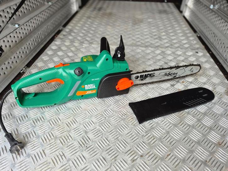 Kettingzaag Black & Decker GK1635T 35 Cm Elektrisch 1900W, Tuin en Terras, Hand-tuingereedschap, Zo goed als nieuw, Overige soorten
