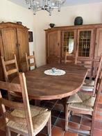 Eiken eetkamer, Huis en Inrichting, Ophalen, Gebruikt