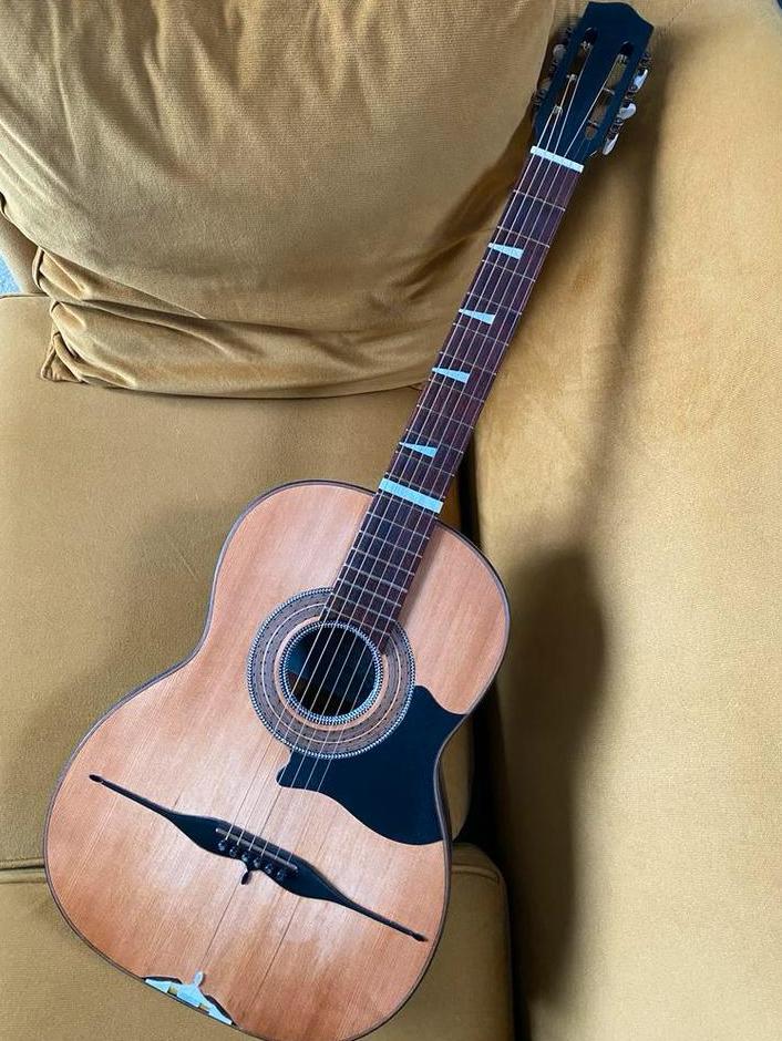 Ermelinda Silvestri parlor gitaar, Muziek en Instrumenten, Snaarinstrumenten | Gitaren | Akoestisch, Gebruikt, Ophalen of Verzenden