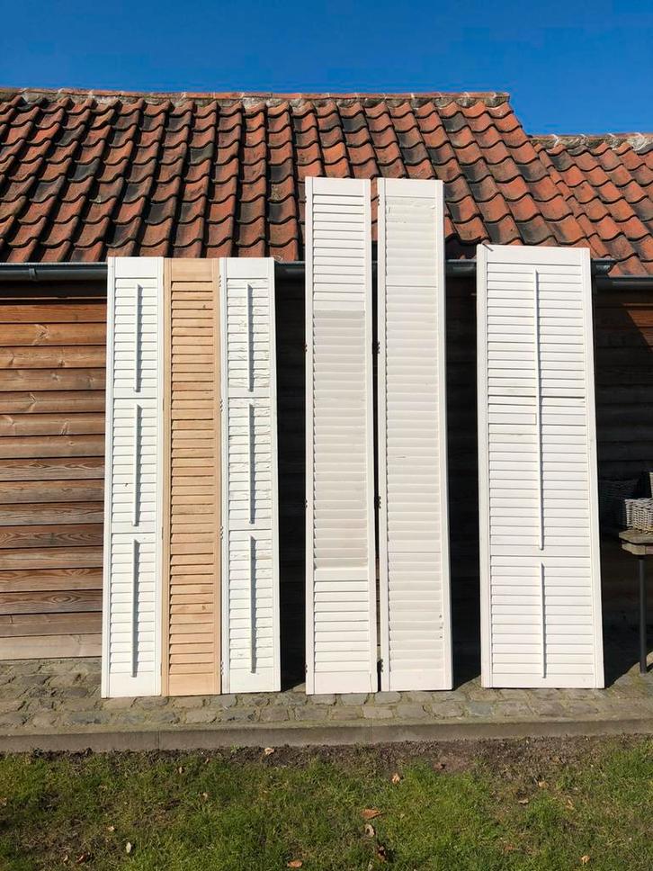 Louvre luiken deuren, Antiek en Kunst, Curiosa en Brocante, Ophalen