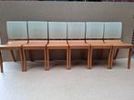 6 LIGNE ROSET stoelen model Finn Zgan, Ophalen, Zo goed als nieuw, Hout, Vijf, Zes of meer stoelen