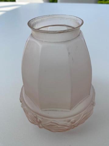 art deco lampkapje persglas beschikbaar voor biedingen