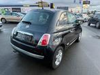 FIAT500 1.2i  •TomTom• •Airco• •Open Dak• [PROPERE STAAT], Zwart, Leder, Bedrijf, Handgeschakeld