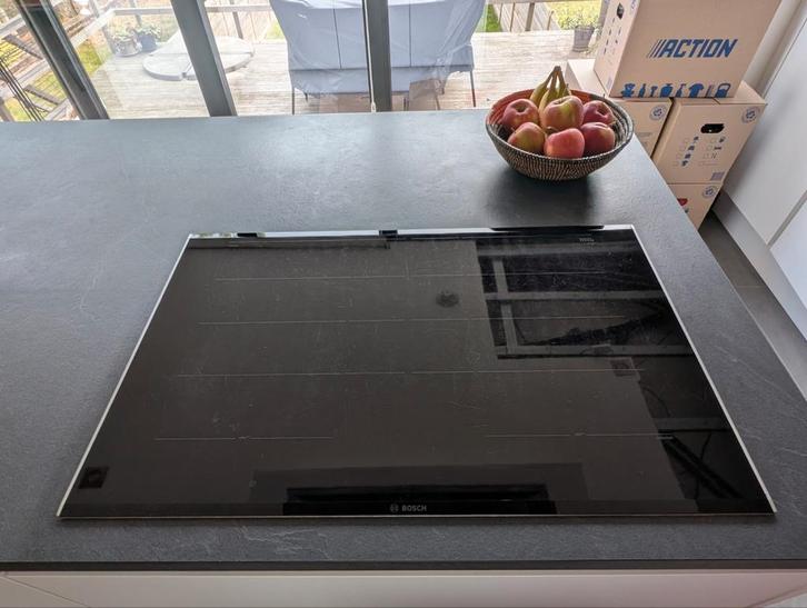 Bosch Inductiekookplaat PXY875DE3E, Elektronische apparatuur, Kookplaten, Gebruikt, Inbouw, Inductie, 5 kookzones of meer, Ophalen