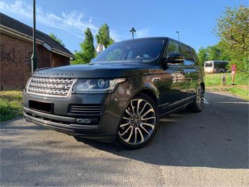 Range Rover Vogue 4.4 SDV8 AUTOBIOGRAPHY, Autos, Cuir, Argent ou Gris, Achat, Noir