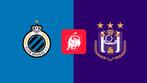 Tickets Club Brugge - Anderlecht, Tickets en Kaartjes, Sport | Voetbal, Seizoenskaart, Twee personen, Maart