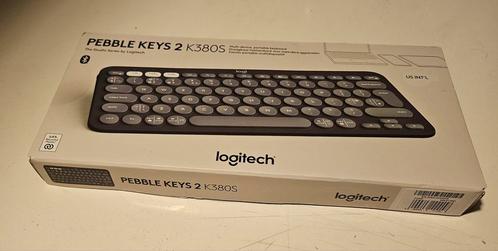 Clés Logitech Pebble Keys 2 K380s, Informatique & Logiciels, Claviers, Neuf, Qwerty, Sans fil, Enlèvement ou Envoi