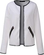 Cardigan Blouson Casual Blazer blanc, Envoi, Neuf, Blanc, Manteau