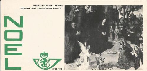 FDC 18/1973 BELGIQUE 16-11-73 NOËL 4 Fr (FR), Timbres & Monnaies, Timbres | Europe | Belgique, Affranchi, Oblitération 1er jour