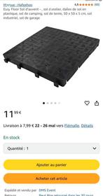 8 harde kunststof vloertegels Afmetingen 50x50x5 (2 m2), Tuin en Terras, Tegels en Klinkers, Ophalen, Nieuw