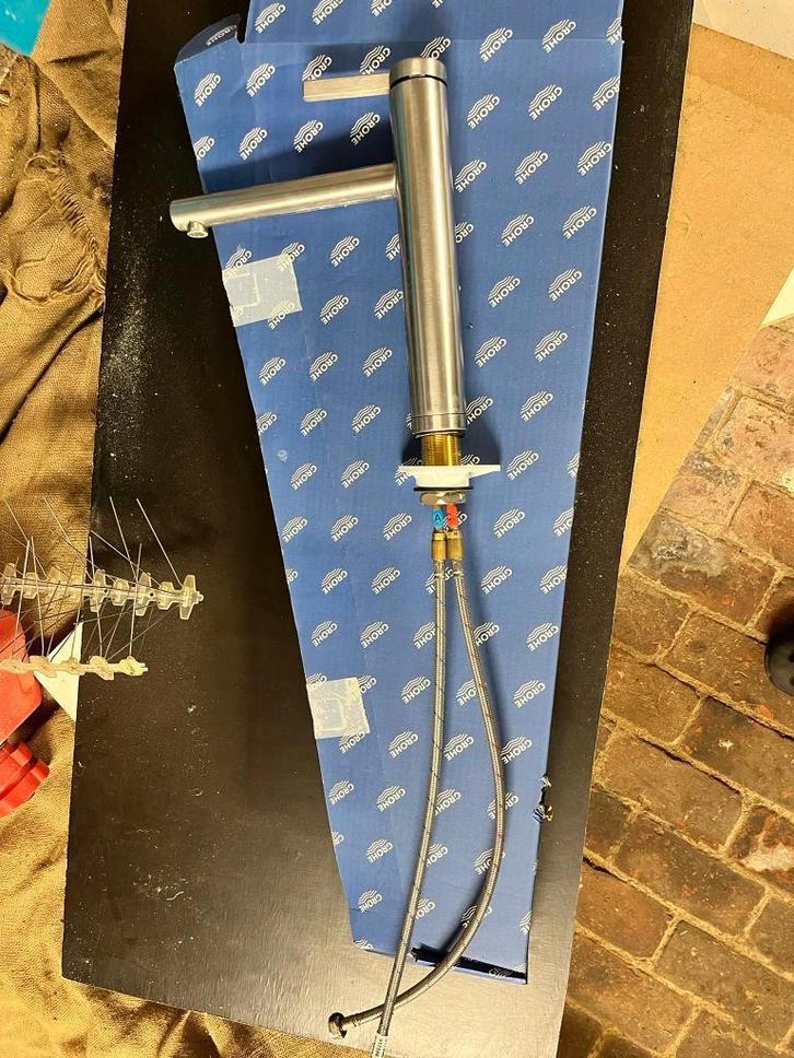 Robinet d'eau Blanco Linee en acier inoxydable 517596, Bricolage & Construction, Sanitaire, Utilisé, Robinet, Inox, Enlèvement