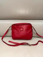 Delvaux schoudertas, Ophalen of Verzenden, Rood, Overige merken, Leer