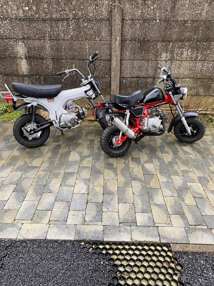Monkey en dax, Fietsen en Brommers, Minibikes, Midibikes en Pitbikes, Zo goed als nieuw, Ophalen