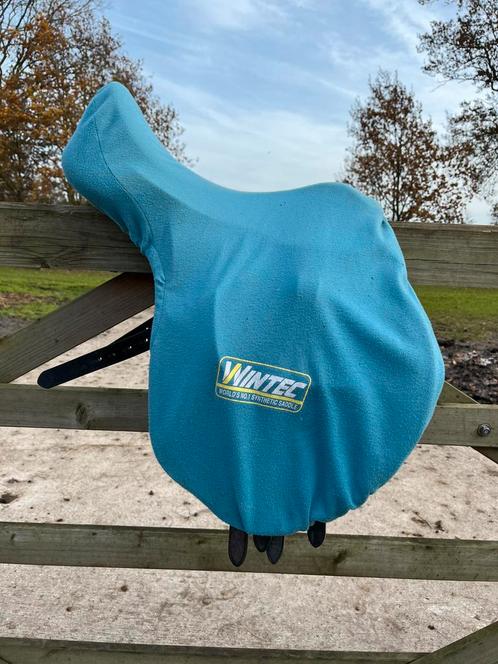 Wintec zwart veelzijdigheidszadel 16 inch, Dieren en Toebehoren, Paarden en Pony's | Zadels, Gebruikt, Ophalen