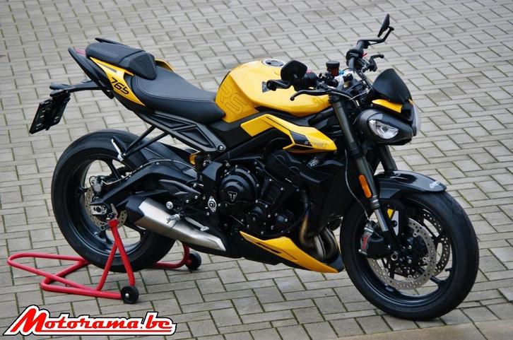 T riumph Street Triple RS 765 - 2025 - 4000 km @Motorama, Motoren, Motoren | Triumph, Bedrijf, Naked bike, meer dan 35 kW, 3 cilinders