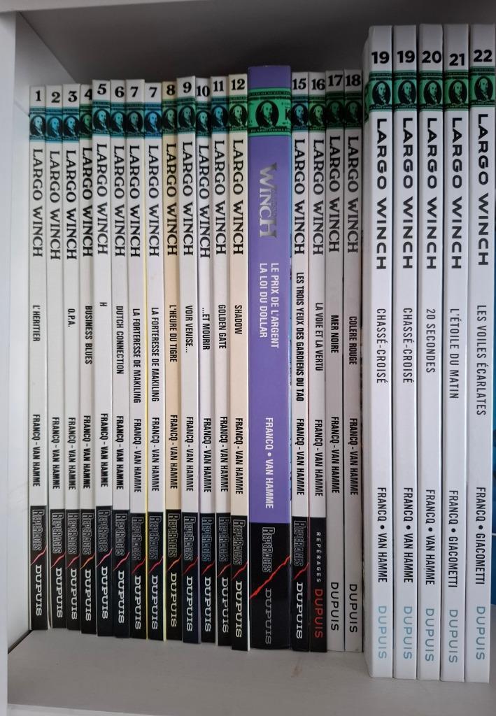 BD LARGO WINCH, Boeken, Stripverhalen, Zo goed als nieuw, Complete serie of reeks, Ophalen