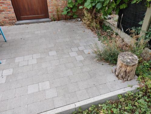 klinkers/kasei - lichtgrijs - 11,8 m2 - Gratis, Tuin en Terras, Tegels en Klinkers, Zo goed als nieuw, Klinkers, Beton, 10 m² of meer