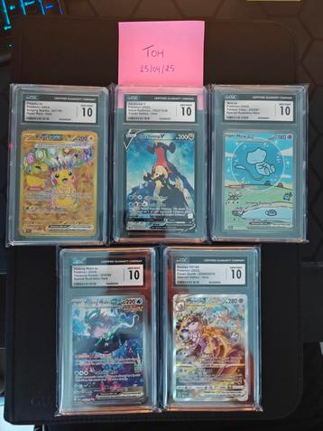  Pokemon kaarten beschikbaar voor biedingen