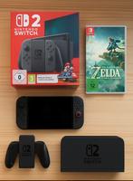 Nouvelle Nintendo Switch 2 et jeu Zelda Tears Of The Kingdom, Consoles de jeu & Jeux vidéo, Enlèvement, Comme neuf, Avec jeux