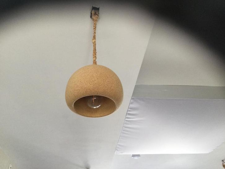 Kurken hanglampen, Huis en Inrichting, Lampen | Hanglampen, Gebruikt, Ophalen of Verzenden
