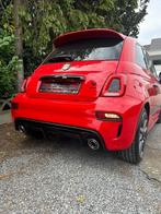 Fiat 500 Abarth automaat 2024, Auto's, Abarth, 4 zetels, Adaptive Cruise Control, Zwart, 4 cilinders