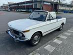 BMW 02-serie 1602 Cabriolet - Origineel Nederlands, Auto's, Cabriolet, Wit, Leder, Handgeschakeld