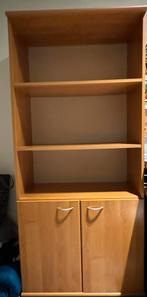 Bureau set: kast + bureautafel + bureaukastje op wielen, Ophalen, Gebruikt, Bureau