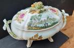 soupiere ancienne en porcelaine, Antiquités & Art, Antiquités | Plateaux, Enlèvement ou Envoi