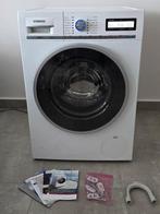 Machine à laver sensorielle Siemens IQ800, 1200 à 1600 tours, 85 à 90 cm, Programme lavage à la main, Chargeur frontal