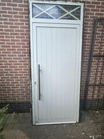 aluminium deur en  vast raam, Doe-het-zelf en Bouw, Deuren en Vliegenramen, Gebruikt, 215 cm of meer, Ophalen, 100 tot 120 cm