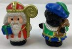 Fisher-Price Little People Sinterklaas Zwarte Piet figuren, Verzenden, Zo goed als nieuw