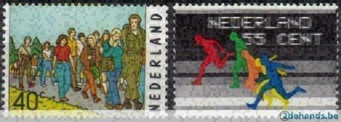 Nederland 1976 - Yvert 1048-1049 - Verjaardagen sporten (PF), Postzegels en Munten, Postzegels | Nederland, Postfris, Verzenden