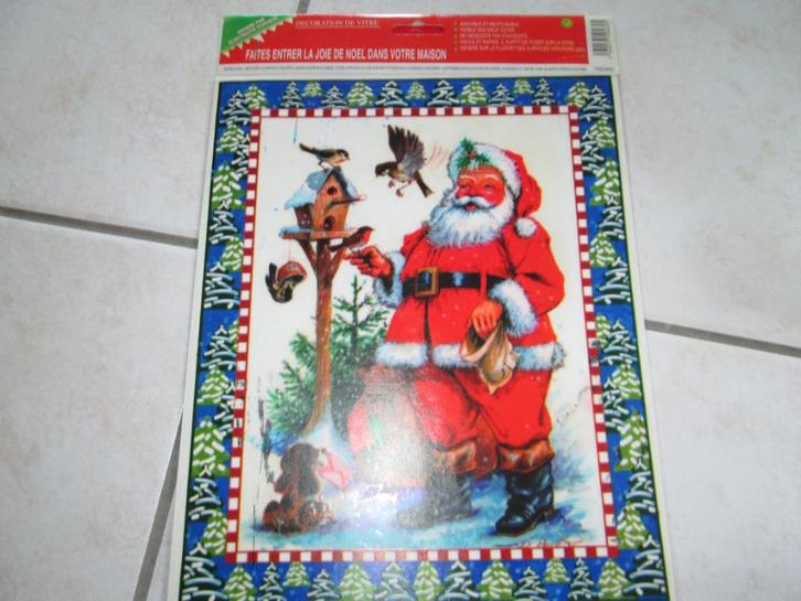 Film décoratif de Noël pour fenêtre, Diversen, Kerst, Zo goed als nieuw, Ophalen of Verzenden