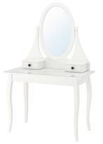 Toilettafel met spiegel Ikea, 50 tot 100 cm, 150 tot 200 cm, Gebruikt, Hout