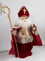 Authentieke etalage Sinterklaas pop - 45 cm, rood, Diversen, Sinterklaas, Verzenden