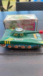 Bieden mag!! Blikken tank met doos, Verzamelen, Ophalen, Gebruikt