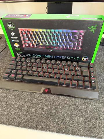 Razer BlackWidow V3 Mini HyperSpeed - Sans fil, Enlèvement ou Envoi, Azerty, Comme neuf, Razer