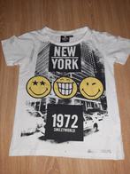 T-shirt Smiley World maat 128, Chemise ou À manches longues, Utilisé, Garçon, Enlèvement ou Envoi